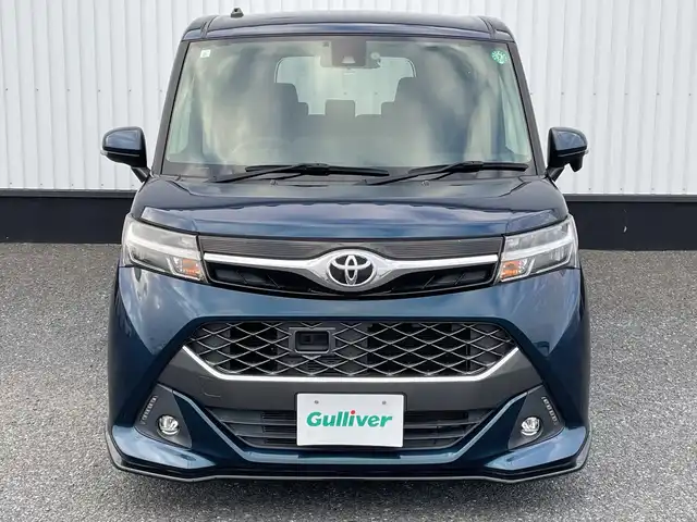 トヨタ タンク カスタムG－T 千葉県 2017(平29)年 4.2万km レーザーブルークリスタルシャイン 純正9インチナビ/(フルセグTV/BT/CD/DVD/FM/AM)/バックカメラ/衝突被害軽減システム/車線逸脱警報/クルーズコントロール/両側パワースライドドア/横滑り防止装置/ビルトインETC2.0/アイドリングストップ/LEDヘッドライト/フォグランプ/オートライト/ウィンカーミラー/電動格納ミラー/純正15インチAW/前席シートヒーター/シートリフター/プッシュスタート/スマートキー/フロアマット/取扱説明書