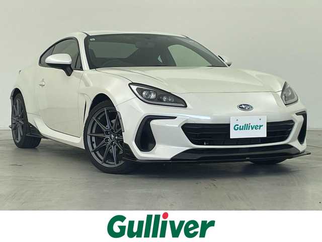 スバル ＢＲＺ S 群馬県 2021(令3)年 1.6万km クリスタルホワイトP STIエアロパッケージ/純正アルパインナビ/・CD/DVD/SD/Bluetooth/フルセグTV/=======/ＳＴＩエアロパッケージ　純正アルパインナビ　バックカメラ　ハーフレザーシート　シートヒーター　アイサイト　追従クルーズコントロール　パドルシフト　ＥＴＣ　ドライブレコーダー　純正１８インチＡＷ　禁煙車