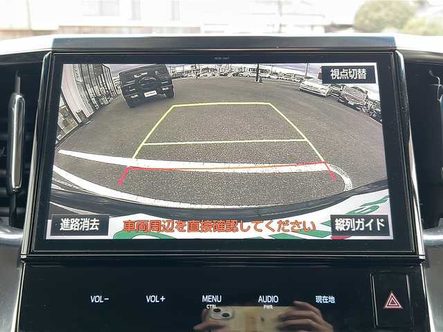 トヨタ ヴェルファイア Z Gエディション 岐阜県 2018(平30)年 8.7万km ブラック 登録時走行距離　86264km/純正１０インチナビ/１２インチフリップダウンモニタ/フルセグ/シートヒーター/エアシート/オットマン/バックカメラ/パワーバックドア/オートマチックハイビーム/ＤＶＤ再生機能/Bluetooth接続/トヨタセーフティセンス/前後コーナーセンサー/ビルトインＥＴＣ/WAC/スマートキー/プッシュスタート/純正18インチAW/レザーシート/社外フロアマット