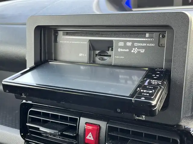 ダイハツ タント カスタム X 奈良県 2024(令6)年 1万km ブラックマイカメタリック 純正ナビ　[NMZK-W70D]/フルセグＴＶ　/クリアランスソナー　/被害軽減システム　/ビルトインＥＴＣ /LEDヘッドライト /ハーフレザーシート /前席シートヒーター /純正14インチAW /プッシュスタート