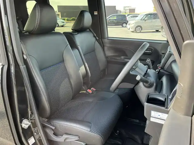 ダイハツ タント カスタム X 奈良県 2024(令6)年 1万km ブラックマイカメタリック 純正ナビ　[NMZK-W70D]/フルセグＴＶ　/クリアランスソナー　/被害軽減システム　/ビルトインＥＴＣ /LEDヘッドライト /ハーフレザーシート /前席シートヒーター /純正14インチAW /プッシュスタート