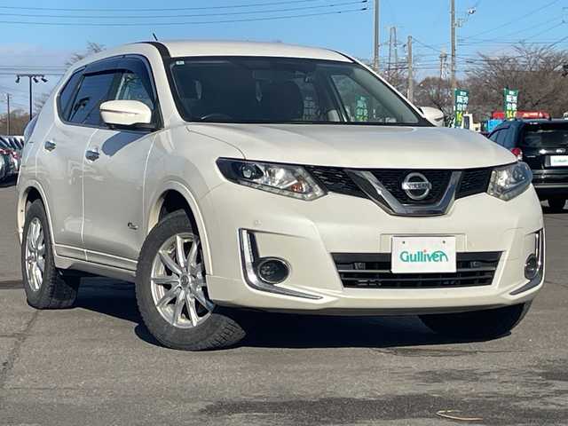 日産 エクストレイル モード・プレミア オーテック30th 道央・札幌 2016(平28)年 13.6万km ブリリアントホワイトパール ４WD/純正メーカーナビ/CD/DVD/BT/フルセグ/エマージェンシーブレーキ/横滑り防止装置/クルーズコントロール/レーンキープアシスト/パーキングアシスト/ヒルディセントコントロール/クリアランスソナー/アラウンドビューモニター/ビルトインETC/ドライブレコーダー/ECOMODE/パワーバックドア/前席シートヒーター/レザーシート/革巻きステアリング/ステアリングリモコン/プッシュスタート/スマートキー/LEDヘッドライト/オートライト/フォグランプ/電動格納ミラー/ヒーテッドドアミラー/ウィンカーミラー/純正フロアマット/ドアバイザー/スペアキー/純正フロアマット/純正AW付夏タイヤ積込/225/60/R16/2022年/山6mm