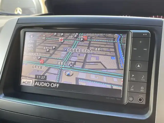 トヨタ ヴォクシー ZS 煌 大阪府 2010(平22)年 5.3万km ブラック ワンオーナー/禁煙車/純正ナビ【NHZN-W60G】/　フルセグTV/Bluetooth/CD/DVD/FM/AM/AUX/バックカメラ/10.2インチALPINE後席モニター【TMX-R2200】/デジタルインナーミラー型ドライブレコーダー【DMDR-28】/ドライブレコーダー【NX-DR200S】/ETC/パドルシフト/ステアリングスイッチ/革巻きステアリング/HIDヘッドライト/フォグランプ/ウィンカーミラー/スペアキー/記録簿：H25/26/27/29/R1/2年分あり