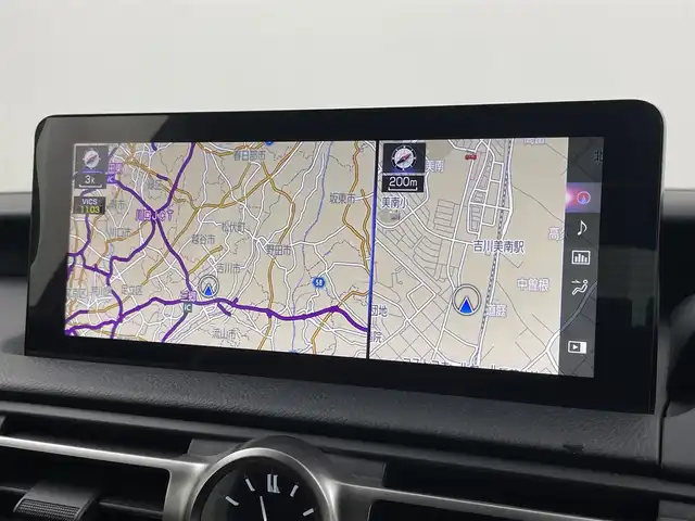 レクサス ＩＳ 300h Fスポーツ 埼玉県 2021(令3)年 3.4万km ホワイトノーヴァガラスフレーク ・マークレビンソンサウンド/・レクサスオレンジブレーキキャリパー/・パノラミックビューモニター/・パーキングサポートアラート/・パーキングサポートブレーキ/・レクサスセーフティシステム/・純正メモリーナビ/・MT付AT/・パドルシフト/・アダプティブクルーズコントロール/・フルセグTV/・CD/DVD再生/・Bluetooth/USB/AUX接続/・ETC2.0/・パワーシート（D/N）/・シートヒーター（D/N）/・純正フロアマット/・純正19インチアルミホイール/・本革シート/・三眼LEDヘッドライト/・コーナーセンサー/・ドライブレコーダー/・ブラインドスポットモニター