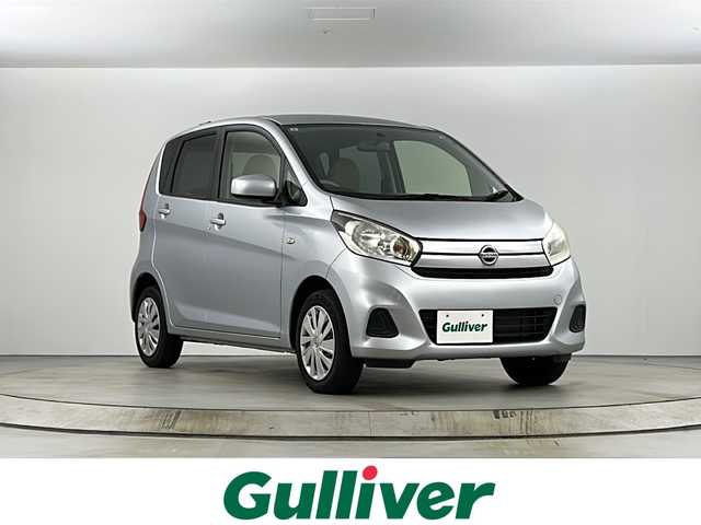 日産 デイズ J 愛知県 2017(平29)年 3.8万km クールシルバー 禁煙車/純正7インチSDナビ/（Bluetooth/フルセグTV/AM/FM/CD/SD)/純正フロアマット/電動格納ミラー/ベンチシート/アンチロックブレーキシステム/エアコン/パワーウィンド/パワーステアリング/リモコンキー