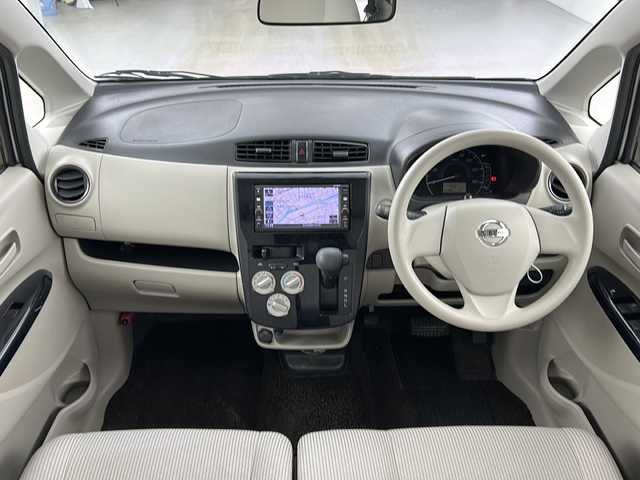 日産 デイズ J 愛知県 2017(平29)年 3.8万km クールシルバー 禁煙車/純正7インチSDナビ/（Bluetooth/フルセグTV/AM/FM/CD/SD)/純正フロアマット/電動格納ミラー/ベンチシート/アンチロックブレーキシステム/エアコン/パワーウィンド/パワーステアリング/リモコンキー