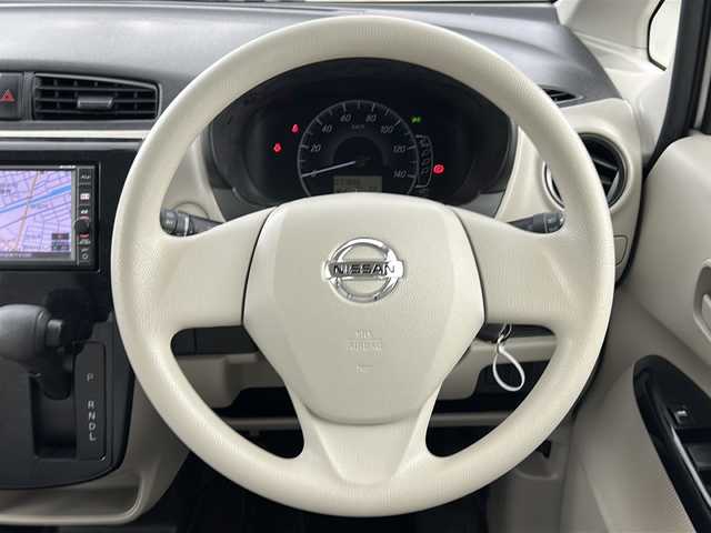 日産 デイズ J 愛知県 2017(平29)年 3.8万km クールシルバー 禁煙車/純正7インチSDナビ/（Bluetooth/フルセグTV/AM/FM/CD/SD)/純正フロアマット/電動格納ミラー/ベンチシート/アンチロックブレーキシステム/エアコン/パワーウィンド/パワーステアリング/リモコンキー