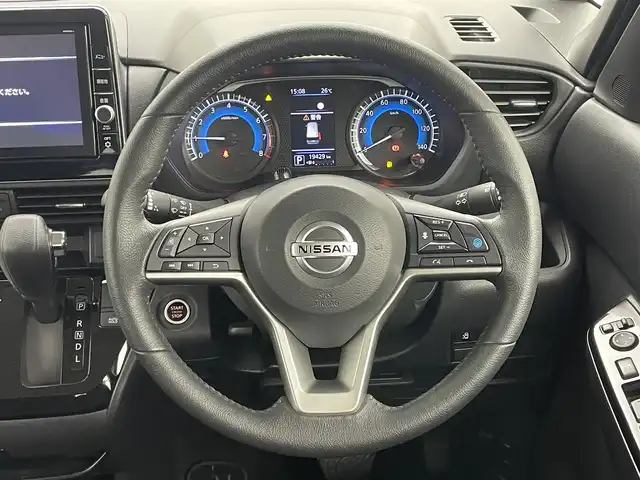 日産 ルークス HWS Gターボ プロパイロットED 岡山県 2021(令3)年 2万km アメジストパープル 純正9インチナビ/【フルセグ/Bluetooth/DVD】/アラウンドビューモニター/純正15inアルミホイール+サマータイヤ：装着/プロパイロット/ビルトインETC/LEDヘッドライト（AUTO機能付き）/リアサーキュレーター/シートバックテーブル/ISOFIX/ハンズフリードア/インテリジェントモビリティ/・インテリジェントエマージェンシーブレーキ/・アダプティブLEDヘッドライトシステム/・踏み間違い衝突防止アシスト/・車線逸脱警報機能/・車線逸脱防止支援システム/・前方衝突予測警報/・ふらつき警報/・先行車発進お知らせ機能/・標識認識機能/(進入禁止、最高速度、一時停止)/・SOSコール
