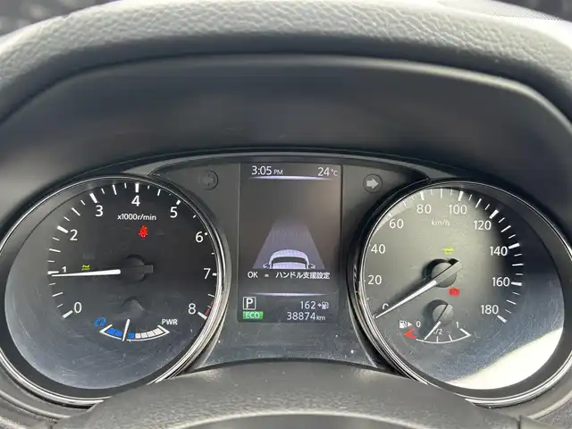 日産 エクストレイル ハイブリッド 20Xi 熊本県 2018(平30)年 3.9万km ブリリアントホワイトパール ワンオーナー/ルーフレール/純正SDナビ/【フルセグTV/CD/DVD】/バックカメラ/アラウンドビューモニター/デジタルインナーミラー/プロパイロットシステム/衝突被害軽減システム/レーダークルーズコントロール/ダウンヒルアシストコントロール/車両接近通報装置/コーナーセンサー/合皮シート/ISOFIX/電動リアゲート/純正17インチアルミホイール/オートLEDライト/オートマチックハイビーム/ビルトインETC/横滑り防止装置/盗難防止装置/純正フロアマット/プッシュスタート/スマートキー/スペアキー/取扱説明書/保証書