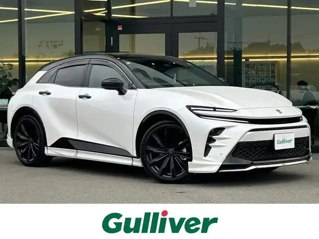 トヨタ クラウン スポーツ Z 東京都 2024(令6)年 2.4万km パールⅡ モデリスタエアロ/パノラマルーフ/パノラミックビューモニター/純正12.3インチディスプレイオーディオ/トヨタチームメイト/アドバンスドパーク/パーキングサポートブレーキ/トヨタセーフティセンス/デジタルインナーミラー/レーダークルーズコントロール/ブラインドスポットモニター/オートマチックハイビーム/ビルトインETC2.0/AC100V/レザーシート/シートヒーター/ベンチレーションシート/ハンドルヒーター