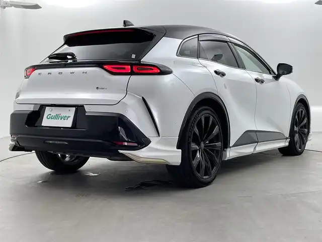 トヨタ クラウン スポーツ Z 福井県 2024(令6)年 2.4万km パール モデリスタエアロ/パノラマルーフ/パノラミックビューモニター/純正12.3インチディスプレイオーディオ/トヨタチームメイト/アドバンスドパーク/パーキングサポートブレーキ/トヨタセーフティセンス/デジタルインナーミラー/レーダークルーズコントロール/ブラインドスポットモニター/オートマチックハイビーム/ビルトインETC2.0/AC100V/レザーシート/シートヒーター/ベンチレーションシート/ハンドルヒーター