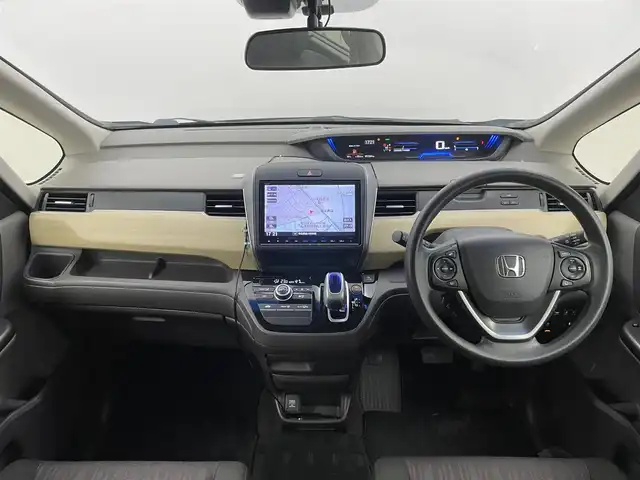 ホンダ フリード ハイブリット G ホンダセンシング 埼玉県 2016(平28)年 5.2万km コバルトブルーパール 純正9型ＳＤナビ/　CD DVD Bluetooth フルセグTV/バックカメラ/両側パワースライドドア/衝突軽減ブレーキ/レーンキープアシスト/レーダークルーズコントロール/ドライブレコーダー/ビルトインETC/LEDオートライト/スマートキー/スペアキー