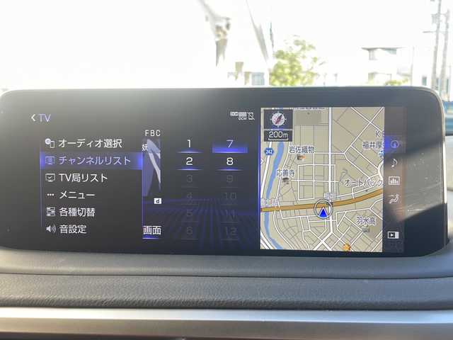 レクサス ＲＸ 450h Fスポーツ 福井県 2020(令2)年 5.1万km ホワイトノーヴァガラスフレーク ワンオーナー/４WD/TRDマフラー/TRDアンダースポイラー/メーカー純正ナビゲーション/（CD/DVD/BT）/フルセグテレビ /360°カメラ/プリクラッシュセーフティ/アダプティブクルーズコントロール/レーンキープアシスト/ブラインドスポットモニター/クリアランスソナー /赤革シート/パワーシート/エアシート/シートヒーター/純正20インチアルミホイール/パワーバックドア/LEDヘッドライト/LEDフォグランプ/USBポート/ステアリングヒーター/ステアリングリモコン/オートライト/オートハイビーム/パドルシフト/前後ドライブレコーダー /ヘッドアップティスプレイ/ETC2.0（ビルトイン）/オートリトラミラー/スマートキー/プッシュスタート/保証書