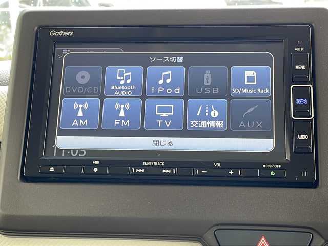 ホンダ Ｎ ＢＯＸ L 青森県 2023(令5)年 1.5万km プラチナホワイトパール 4WD/純正ナビ・フルセグTV/CD・DVD・Bluetooth・SD/バックカメラ/パワースライドドア/ホンダセンシング/衝突軽減ブレーキ/誤発進抑制機能/追従クルーズコントロール/車線維持支援システム/オートハイビーム/ビルトインETC/LEDヘッドライト/オートライト/スマートキー/プッシュスタート/スペアキー/純正フロアマット