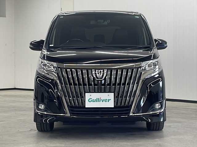 トヨタ エスクァイア Gi プレミアムパッケージ ブラックテーラード 長崎県 2019(令1)年 7.4万km 黒 社外11インチナビ（アルパイン　EX11Z）/両側パワースライドドア/バックカメラ/フルセグTV/Bluetooth/ドライブレコーダー/ETC/LEDヘッドランプ/衝突軽減システム/コーナーセンサー/レーンキープアシスト/ステアリングヒーター/オートライト/オートハイビーム/ハーフレザーシート/シートヒーター/純正フロアマット/スマートキー/USBポート×２/取扱説明書