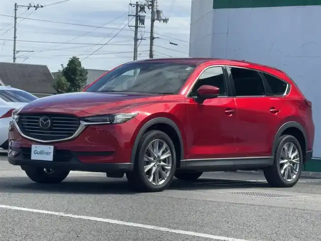 マツダ ＣＸ－８ XD プロアクティブ 徳島県 2020(令2)年 5.1万km ソウルレッドクリスタルM メーカーワイドナビ/(AM.FM.CD.DVD.BT.フルセグ)/全周囲カメラ/シートヒーター/ステアリングヒーター/純正アルミ/LEDヘッドライト/パワーバッグドア/前席パワーシート/オートハイビーム