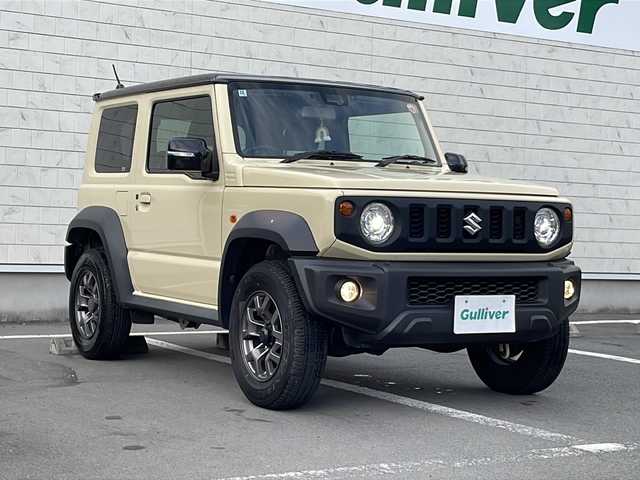 スズキ ジムニー シエラ JC 静岡県 2020(令2)年 5.4万km シフォンアイボリーメタリックブラック2トーンルーフ /純正8インチナビ/地デジTV//純正CD/DVD/Bluetooth//バックカメラ//レーダーブレーキサポート//純正15インチAW//シートヒーター//スマートキー//LEDヘッドライト//レーンキープアシスト//ETC