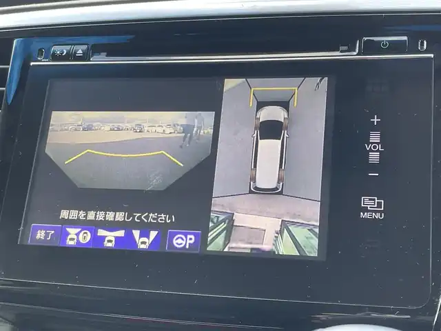 ホンダ オデッセイ ハイブリッド アブソルートセンシングアドバンP 東京都 2016(平28)年 4.9万km ホワイトオーキッドパール ホンダセンシング/衝突軽減ブレーキ/アダプティブクルーズコントロール/メーカーナビ/CD/DVD/BT/AM/FM/USB/HDMI/AppleCarplay/マルチビューモニター/両側パワースライドドア/運転席パワーシート（8ウェイ）/ハーフレザーシート/2列目サンシェード/ビルトインETC/LEDヘッドライト