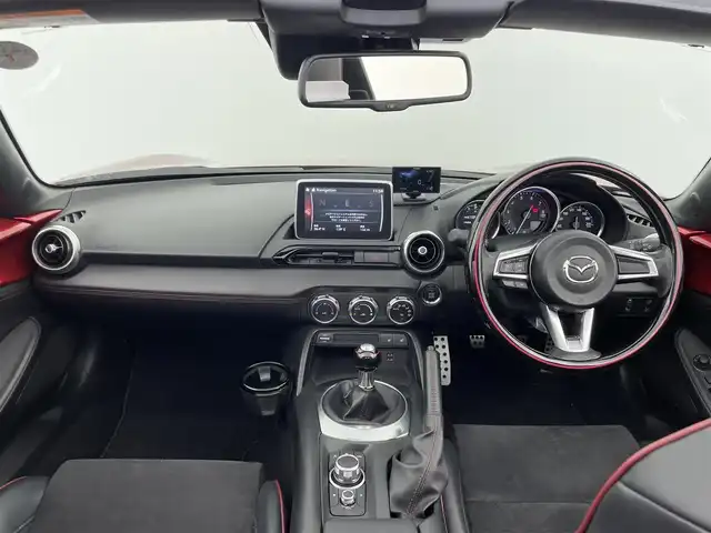 マツダ ロードスター ＲＦ RS 群馬県 2017(平29)年 1.9万km ソウルレッドプレミアムメタリック BBS 17インチアルミホイール/ブレンボキャリパー/BILSTEINサスペンション/BOSEサウンド/＝＝＝＝＝/7インチマツダコネクトナビ/・FM AM BT CD DVD AUX TV/＝＝＝＝＝/ＢＯＳＥサウンド　ＢＢＳ１７インチアルミホイール　ＢＩＬＳＴＥＩＮサスペンション　Ｂｒｅｍｂｏキャリパー　シートヒーター　ハーフレザー　バックカメラ　レーンキープアシスト　アイドリングストップ　禁煙車