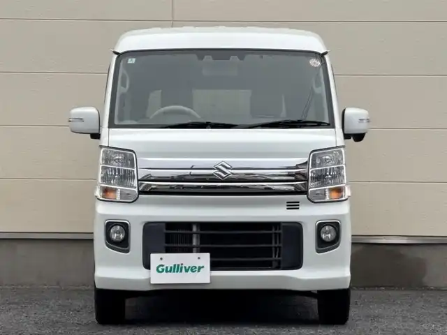 スズキ エブリィ ワゴン PZターボ スペシャル 茨城県 2020(令2)年 6.5万km パールホワイト ワンオーナー/社外メモリナビ/　(AM/FM/CD/Bluetooth/フルセグ)/バックカメラ/アルパイン後席モニター/ハイルーフ/両側パワースライドドア/レーダーブレーキサポート/誤発進抑制機能/エマージェンシーブレーキストップシグナル/ETC/LEDヘッドライト/電動オートステップ/純正14インチアルミホイール/パワーステアリング/オートライト/Wエアバック/横滑り防止装置/保証書