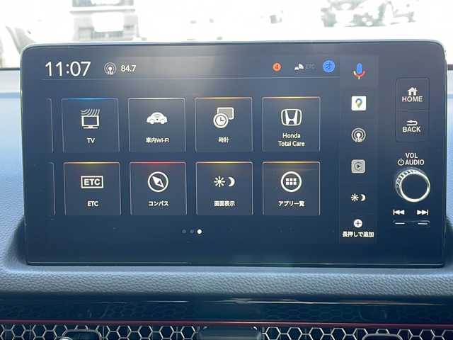 ホンダ シビック RS 大阪府 2025(令7)年 0.1千km プラチナホワイトパール OPフロントバンパーガーニッシュ/OPテールゲートスポイラー（ウイングタイプ）/ホンダセンシング/・衝突軽減ブレーキ/・近距離衝突軽減ブレーキ/・歩行者事故低減ステアリング/・路外逸脱抑制機能/・渋滞追従機能付アダプティブクルーズコントロール/・車線維持支援システム/・先行車発進お知らせ機能/・標識認識機能/・オートハイビーム/・アダプティブドライビングビーム/・パーキングセンサーシステム/・ブラインドスポットインフォメーション/・後退出庫サポート/BOSEプレミアムサウンドシステム/９型ホンダコネクトディスプレイ/【Bluetooth/USB/スマホ連携】/バックカメラ/ビルトインETC2.0/ワイヤレス充電/ハーフレザーシート/D/N席パワーシート/D/N席シートヒーター/オートライト/フルLEDヘッドランプ/18インチ純正AW/取説/保証書/スマートキー/スペアキー