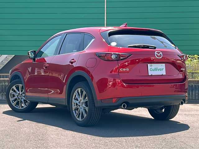 マツダ ＣＸ－５ XD エクスクルーシブモード 茨城県 2021(令3)年 2.3万km ソウルレッドクリスタルM 純正ナビゲーション/AFS/コーナーセンサー前後/センターデフロック/レーンキープアシスト/オートライト/オートマチックハイビーム/ダウンヒルアシストコントロール/フルセグTV/USB端子/パワーシート/全方位カメラ/クルーズコントロール
