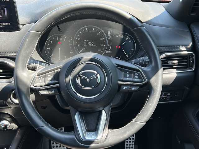 マツダ ＣＸ－５ XD エクスクルーシブモード 茨城県 2021(令3)年 2.3万km ソウルレッドクリスタルM 純正ナビゲーション/AFS/コーナーセンサー前後/センターデフロック/レーンキープアシスト/オートライト/オートマチックハイビーム/ダウンヒルアシストコントロール/フルセグTV/USB端子/パワーシート/全方位カメラ/クルーズコントロール