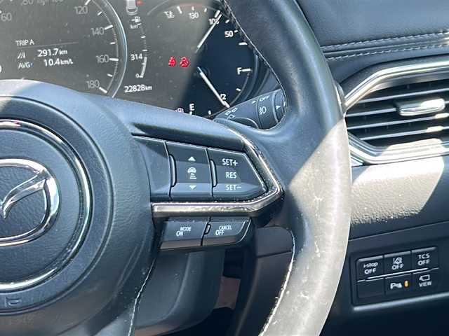 マツダ ＣＸ－５ XD エクスクルーシブモード 茨城県 2021(令3)年 2.3万km ソウルレッドクリスタルM 純正ナビゲーション/AFS/コーナーセンサー前後/センターデフロック/レーンキープアシスト/オートライト/オートマチックハイビーム/ダウンヒルアシストコントロール/フルセグTV/USB端子/パワーシート/全方位カメラ/クルーズコントロール