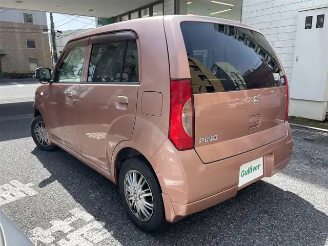 日産 ピノ S 東京都 2007(平19)年 3.3万km アンティークローズ 登録時走行32894km/キーレス/ドライブレコーダー/社外AW
