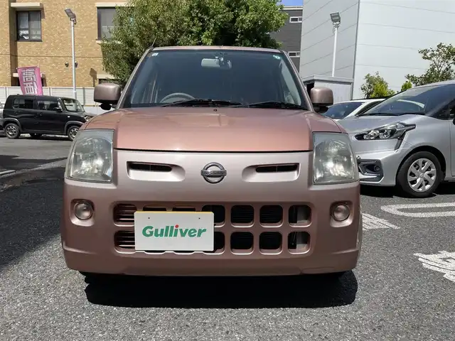 日産 ピノ S 東京都 2007(平19)年 3.3万km アンティークローズ 登録時走行32894km/キーレス/ドライブレコーダー/社外AW