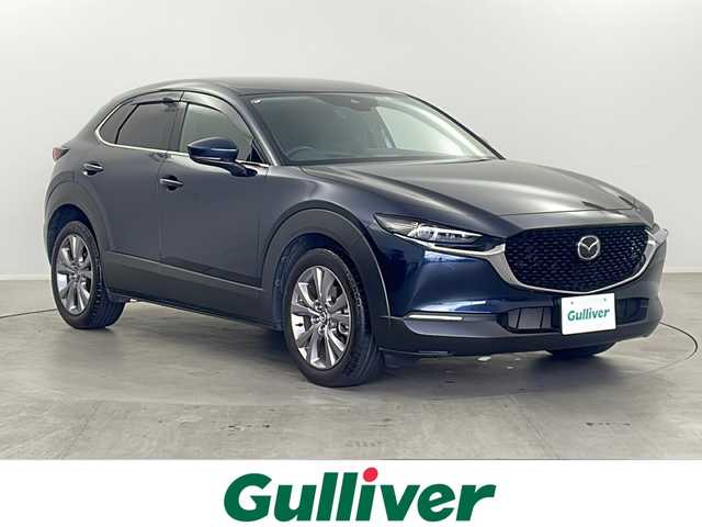 マツダ ＣＸ－３０ 20S プロアクティブ 栃木県 2023(令5)年 2.8万km ディープクリスタルブルーマイカ 純正ナビ/（CD/DVD/AM・FM/フルセグ)/レーダークルーズコントロール/ブラインドスポットモニタリング/プリクラッシュブレーキ/パーキングセンサー警報/横滑り防止/車線逸脱防止/交通標識表示/電動リアゲート/電動格納ミラー/MTモード付AT/ETC/純正フロアマット/純正１８インチアルミ/プッシュスタート/スマートキー