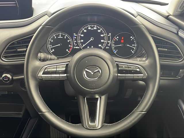 マツダ ＣＸ－３０ 20S プロアクティブ 栃木県 2023(令5)年 2.8万km ディープクリスタルブルーマイカ 純正ナビ/（CD/DVD/AM・FM/フルセグ)/レーダークルーズコントロール/ブラインドスポットモニタリング/プリクラッシュブレーキ/パーキングセンサー警報/横滑り防止/車線逸脱防止/交通標識表示/電動リアゲート/電動格納ミラー/MTモード付AT/ETC/純正フロアマット/純正１８インチアルミ/プッシュスタート/スマートキー