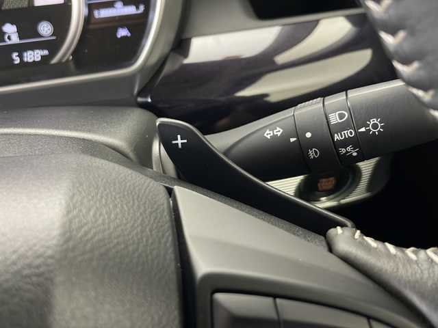 スズキ スペーシア カスタム HYBRID XS ターボ 秋田県 2023(令5)年 0.6万km ブルーイッシュブラックパール3 4WD/スズキセーフティサポート/両側パワースライドドア/パドルシフト/レーダークルーズコントロール/革巻きハンドル/ハーフレザーシート/前席シートヒーター/USB/プッシュスタート/電動格納ミラー/リアサンシェード/純正アルミホイール/コーナーセンサー/LEDヘッドライト/フォグランプ/オートライト/コーナーセンサー/スマートキー/スペアキー