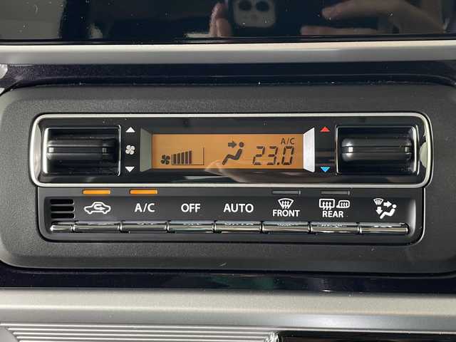 スズキ スペーシア カスタム HYBRID XS ターボ 秋田県 2023(令5)年 0.6万km ブルーイッシュブラックパール3 4WD/スズキセーフティサポート/両側パワースライドドア/パドルシフト/レーダークルーズコントロール/革巻きハンドル/ハーフレザーシート/前席シートヒーター/USB/プッシュスタート/電動格納ミラー/リアサンシェード/純正アルミホイール/コーナーセンサー/LEDヘッドライト/フォグランプ/オートライト/コーナーセンサー/スマートキー/スペアキー