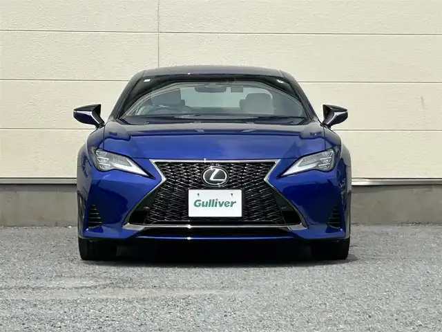 レクサス ＲＣ 300h Fスポーツ 茨城県 2019(令1)年 3.2万km ヒートブルーコントラストレイヤリング 純正ナビ/Bluetooth接続/フルセグTV/DVD再生機能/USB入力端子/オレンジキャリパー/前後ドライブレコーダー/レーダークルーズコントロール/ハンドルヒーター/D＋N席シートヒーター/D＋N席エアシート/D＋N席パワーシート/カーテンエアバック/プリクラッシュセーフティ/三眼LEDヘッドライト/純正アルミホイール/ETC2.0