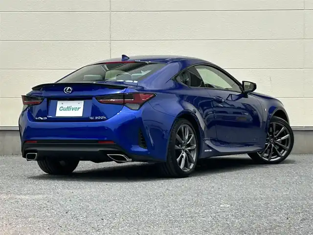 レクサス ＲＣ 300h Fスポーツ 茨城県 2019(令1)年 3.2万km ヒートブルーコントラストレイヤリング 純正ナビ/Bluetooth接続/フルセグTV/DVD再生機能/USB入力端子/オレンジキャリパー/前後ドライブレコーダー/レーダークルーズコントロール/ハンドルヒーター/D＋N席シートヒーター/D＋N席エアシート/D＋N席パワーシート/カーテンエアバック/プリクラッシュセーフティ/三眼LEDヘッドライト/純正アルミホイール/ETC2.0