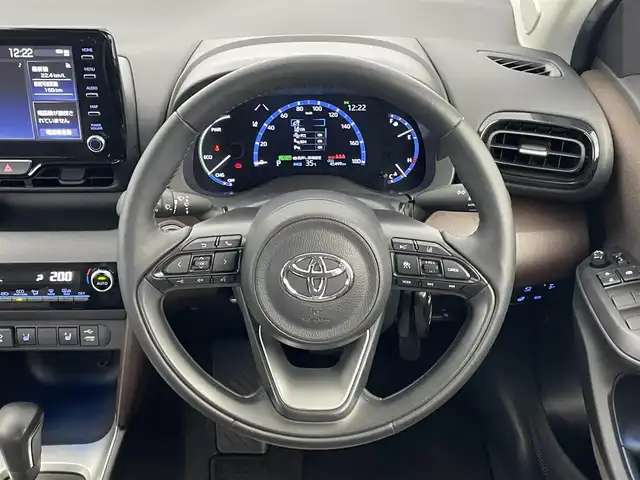 トヨタ ヤリスクロス ハイブリッド Z 福島県 2021(令3)年 4.6万km ホワイトパールクリスタルシャイン モデリスタエアロ/純正ディスプレイオーディオ/パノラミックビューモニター/ステアリングリモコン/プリクラッシュセーフティ/レーントレーシングアシスト/レーダークルーズコントロール/ブラインドスポットモニター/クリアランスソナー/ロードサインアシスト/先行車発進お知らせ機能/シートヒーター/ステアリングヒーター/LEDオートライト/スマートキー/ETC