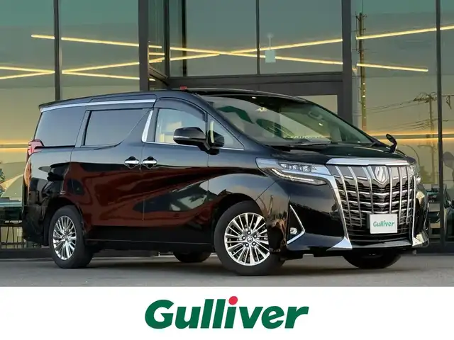 トヨタ アルファード G 東京都 2019(令1)年 4.6万km ブラック ワンオーナー /トヨタセーフティセンス/・プリクラッシュセーフティ/・レーントレーシングアシスト/・レーダークルーズコントロール/・オートマチックハイビーム/・ロードサインアシスト/・インテリジェントクリアランスソナー/純正ナビ /・FM/AM/CD/DVD/・フルセグTV/Bluetooth/バックカメラ /後席リアモニター /4WD /ETC2.0 /両側パワースライドドア /レザーシート /D/Nパワーシート /シートヒーター/クーラー /純正17インチアルミホイール/スペアタイヤ有/エンジンスタートボタン/スマートキー/スペアキー有/オートライト/オートエアコン/保証書/取扱説明書