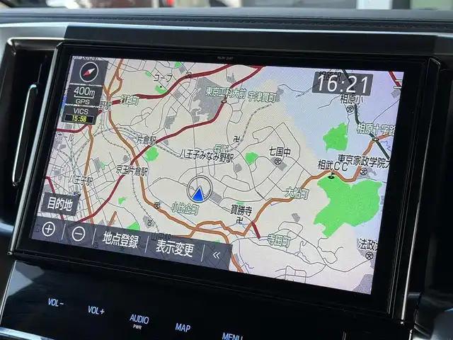 トヨタ アルファード G 東京都 2019(令1)年 4.6万km ブラック ワンオーナー /トヨタセーフティセンス/・プリクラッシュセーフティ/・レーントレーシングアシスト/・レーダークルーズコントロール/・オートマチックハイビーム/・ロードサインアシスト/・インテリジェントクリアランスソナー/純正ナビ /・FM/AM/CD/DVD/・フルセグTV/Bluetooth/バックカメラ /後席リアモニター /4WD /ETC2.0 /両側パワースライドドア /レザーシート /D/Nパワーシート /シートヒーター/クーラー /純正17インチアルミホイール/スペアタイヤ有/エンジンスタートボタン/スマートキー/スペアキー有/オートライト/オートエアコン/保証書/取扱説明書