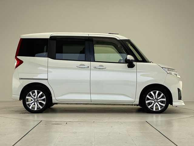 トヨタ ルーミー カスタムG－T 愛知県 2018(平30)年 6.6万km パールホワイトⅢ 純正9型ナビ SDカードなし/両側パワースライドドア/クルーズコントロール/シートヒーター/バックカメラ/コーナーセンサー/純正アルミホイール/LEDヘッドライト/オートマチックハイビーム/ETC/衝突軽減システム/フルセグ/CD DVD/Bluetooth/ステアリングスイッチ/スマートキー/プッシュスタート
