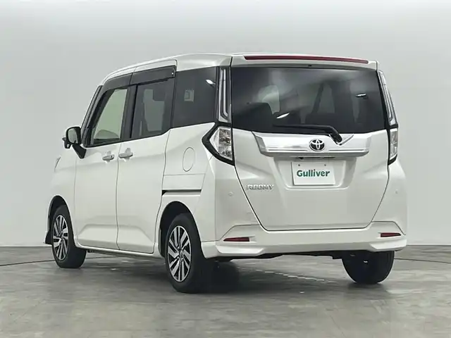 トヨタ ルーミー カスタムG 福島県 2023(令5)年 2.6万km パールホワイトⅢ トヨタセーフティセンス/・オートマチックハイビーム/・標識認識機能/・衝突回避ブレーキ/・車線逸脱防止機能/・衝突被害軽減システム/・盗難防止装置/・前後コーナーセンサー/純正7インチメモリーナビ/・型番；NMZK-W73D/・フルセグ/TV/BT/USB/CD/DVD/iPod/AM/FM/全方位カメラ/両側パワースライドドア/レーダークルーズコントロール/LEDオートライト/・フォグランプ/シートヒーター/純正アルミホイール付きサマータイヤ/PWRモード/アイドリングストップ/電子パーキング/・オートブレーキホールド/電動格納ミラー/・ウィンカーミラー/ETC/ドアバイザー/純正フロアマット/社外センターコンソール/コンフォートパッケージ/プッシュスタート/・スマートキー/・スペアキー