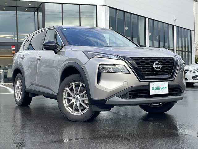 日産 エクストレイル X e－4ORCE 青森県 2023(令5)年 1.7万km ゴールド ・ワンオーナー/・プロパイロット/・レーダークルーズコントロール/・レーンキープアシスト/・プロパイロットパーキング/・ディスプレイオーディオ/・バックカメラ/・Bluetooth/HDMI/・ETC/・電子式パーキングブレーキ/・パワーバックドア/・純正エンジンスターター/・スマートキー/・スペアキー有/・シートヒーター/・純正夏タイヤAW付積込/・保証書・取説あり/・カラーコード【XEW】/・シェルブロンド/スーパーブラック