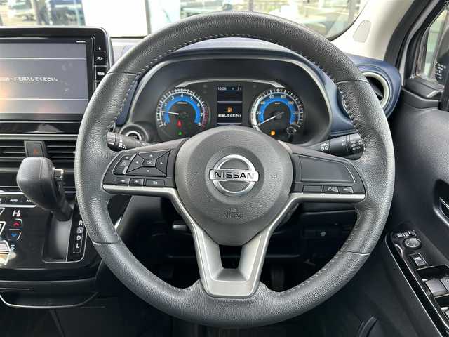 日産 デイズ ハイウェイスターG ターボ 鳥取県 2019(令1)年 3.8万km ホワイトパール/プレミアムサンシャインオレンジ 2トーン 純正ナビ（MM319D-L）/バックカメラ/Bluetooth / ワンセグ / FMAM / CD/純正15インチAW/純正LEDヘッドライト/フォグランプ/オートライト/前後コーナーセンサー/エマージェンシーブレーキ/純正フロアマット/横滑り防止/衝突被害軽減システム/アイドリングストップ/スマートキー