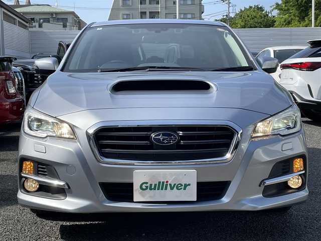スバル レヴォーグ 1．6GT アイサイト 東京都 2016(平28)年 2.6万km アイスシルバーメタリック 走行25648km/ターボ/シンメトリカルAWD/アイサイトver.3/・追従機能付クルーズコントロール/・プリクラッシュブレーキ/・アクティブレーンキープ/ナビ/DTV/CD/チューナー/（カロッツェリア AVIC-RZ99）/・7インチワイドモニター ・Bluetooth/・DVDビデオ再生 ・SDミュージックサーバー/リアビューカメラ/ETC車載器(ビルトイン設置)/LEDヘッドランプ/純正17インチアルミホイール/スマートキー(スペア1個付）/記録簿(H29/30/R1/2/3/4/5/6/7年)/車検 R9年4月8日迄