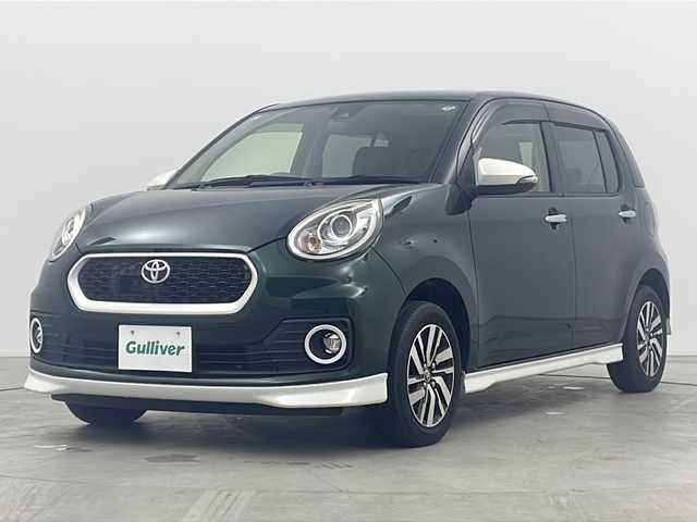 トヨタ パッソ モーダ　S 三重県 2016(平28)年 6.4万km ブラックマイカメタリック/ダークエメラルドマイカ 2トーン 純正ナビ/　TV/CD/Bluetooth/社外エアロ/スマートキー/プッシュスタート/ステアリングスイッチ/ETC/純正アルミホイール/バックカメラ/純正ヘッドライト/衝突軽減ブレーキシステム/レーンキープシステム/アイドリングストップ/クリアランスソナー/電格ミラー