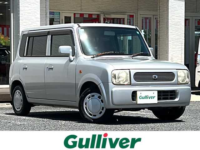 スズキ ラパン G 千葉県 2006(平18)年 7.6万km シルキーシルバーメタリック ハロゲンライト　フロアマット純正　パワーウィンドウ　ベンチシート　ＣＤ　エアバッグＷ　リモコンキー　サマータイヤ　ＣＡＴシフト フロアマット ドアバイザー