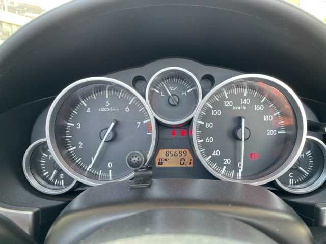 マツダ ロードスター RS 東京都 2008(平20)年 8.6万km カッパーレッドマイカ 6MT/社外メモリナビ【MDV-727DT】/・DTV/SD/BT/USB/CD/DVD/ラジオ/サドルタン革シート/シートヒーター/トルクセンシング式スーパーLSD/BILSTEIN製ダンパー/フロントタワーバー/純正17インチAW/革巻きステアリング/ステアリングスイッチ/ETC/HIDヘッドランプ/フォグランプ/ボディ同色ドアミラー/純正フロアマット/車両取扱説明書/新車時保証書