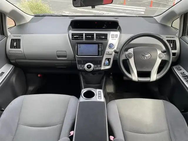 トヨタ プリウス α S ツーリングセレクション 福岡県 2013(平25)年 7万km ホワイトパールクリスタルシャイン (株)IDOMが運営する【じしゃロン八幡西店】の自社ローン専用車両になりますこちらは現金またはオートローンご利用時の価格です。自社ローンご希望の方は別途その旨お申付け下さい/ナビ　/バックカメラ　/フルセグ　/Ｂｌｕｅｔｏｏｔｈ　/ＨＩＤヘッドライト　/フォグランプ　/オートライト　/プッシュスタート　/スマートキー　/ＥＴＣ
