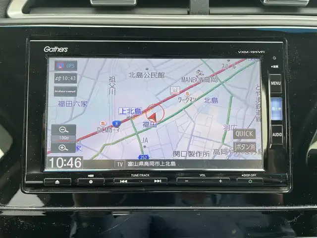 ホンダ シャトル ハイブリッド X ホンダセンシング 富山県 2019(平31)年 8万km プラチナホワイトパール ホンダセンシング/レーダークルーズコントロール/衝突軽減ブレーキ/純正ナビ（VXM‐195VFi)/フルセグＴＶ/ＤＶＤ再生/Bluetooth/バックカメラ/運転席シートヒーター/助手席シートヒーター/スマートキー/プッシュスタートエンジン/LEDオートライト/フォグライト/保証書/取扱説明書