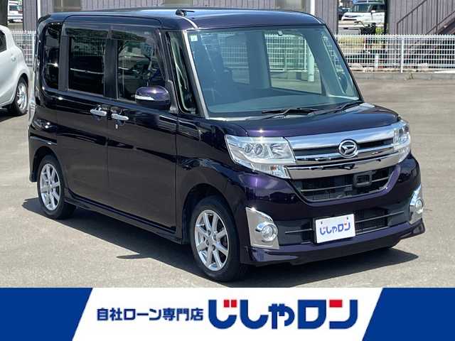 ダイハツ タント カスタム X SA 宮城県 2015(平27)年 8.6万km ナイトシャドーパープルクリスタルM (株)IDOMが運営する【じしゃロン仙台店】の自社ローン専用車両になりますこちらは現金またはオートローンご利用時の価格です。自社ローンご希望の方は別途その旨お申付け下さい/社外ナビ/パワースライドドア/ETC/スマートキー/プッシュスタート